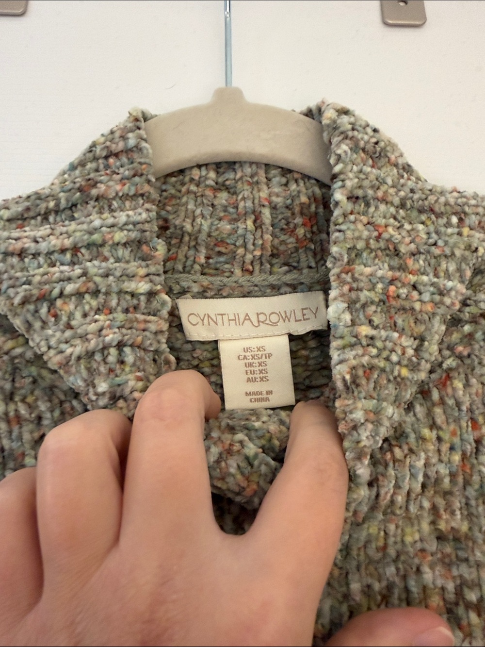 Cynthia Rowley Speckled Crewneck Sweater - Multi-Tone Heather